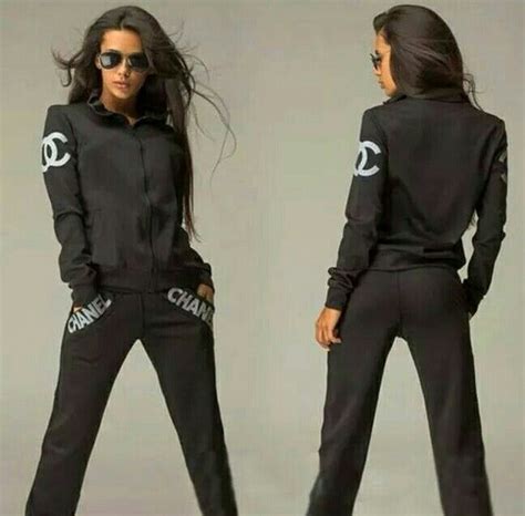 chanel jogging suit women's|chanel suit price.